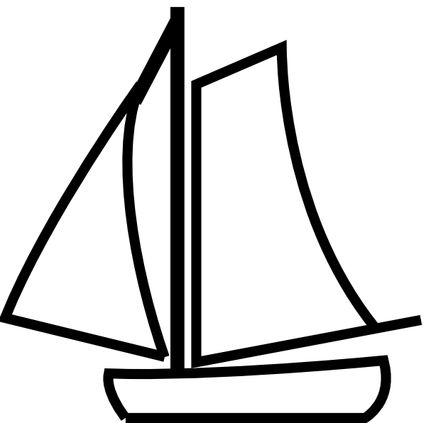 Boat Clipart Black And White | Clipart library - Free Clipart Images